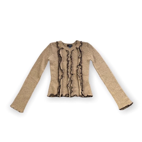 Y2k vintage knit sweater by iDoll - Picture 3 of 4